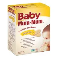 Baby Mum-Mum Rice Rusks Banana Flavour 36g