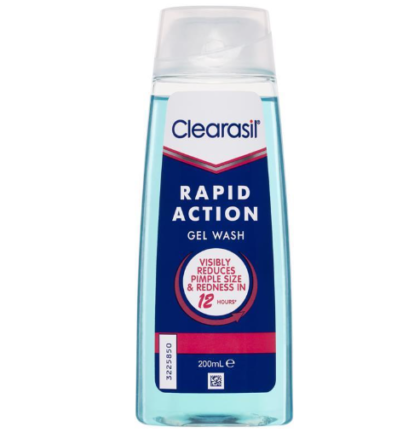 Clearasil Ultra Rapid Action Gel Face Wash 200 ml