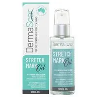 General Information Dermascar Stretch Mark Oil has been specifically designed for the prevention and treatment of all types of stretch marks. Formulated with medical grade silicone, proven to reduce the appearance of stretch marks, and added Vitamin E to enhance skin elasticity and prevent stretch marks forming. Suitable for all stretch mark types Free of colour and fragrance Free from alcohol, mineral oil, parabens, phthalates Hypoallergenic Non-greasy, smooth & easy to apply 120mL