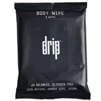 Drip Body Wipes 8 Pack Pouch