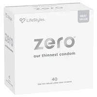 LifeStyles Zero Condoms