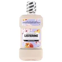 Listerine Zero Alcohol Antibacterial Mouthwash Limited Edition Cherry Blossom and Peach 500mL