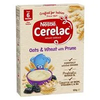 Nestle CERELAC Oats & Wheat with Prune Baby Cereal Stage 2 – 200g