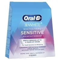 Oral B 3D White Whitening Strips Sensitive 14 Pack